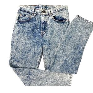 Levi's Vintage 506 Blue Acid Wash Straight Leg Jeans